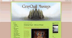 Desktop Screenshot of grayquillmusings.com